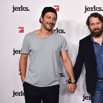Hauptdarsteller der Serie „Jerks“: Christian Ulmen (rechts) und Fahri Yardim. (Archivbild aus dem Jahr 2019). via www.imago-images.de