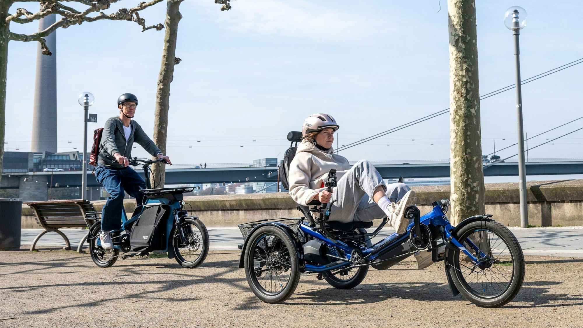 Janne Ahrenhold auf der Fahrrad-Messe Cyclingworld in Düsseldorf