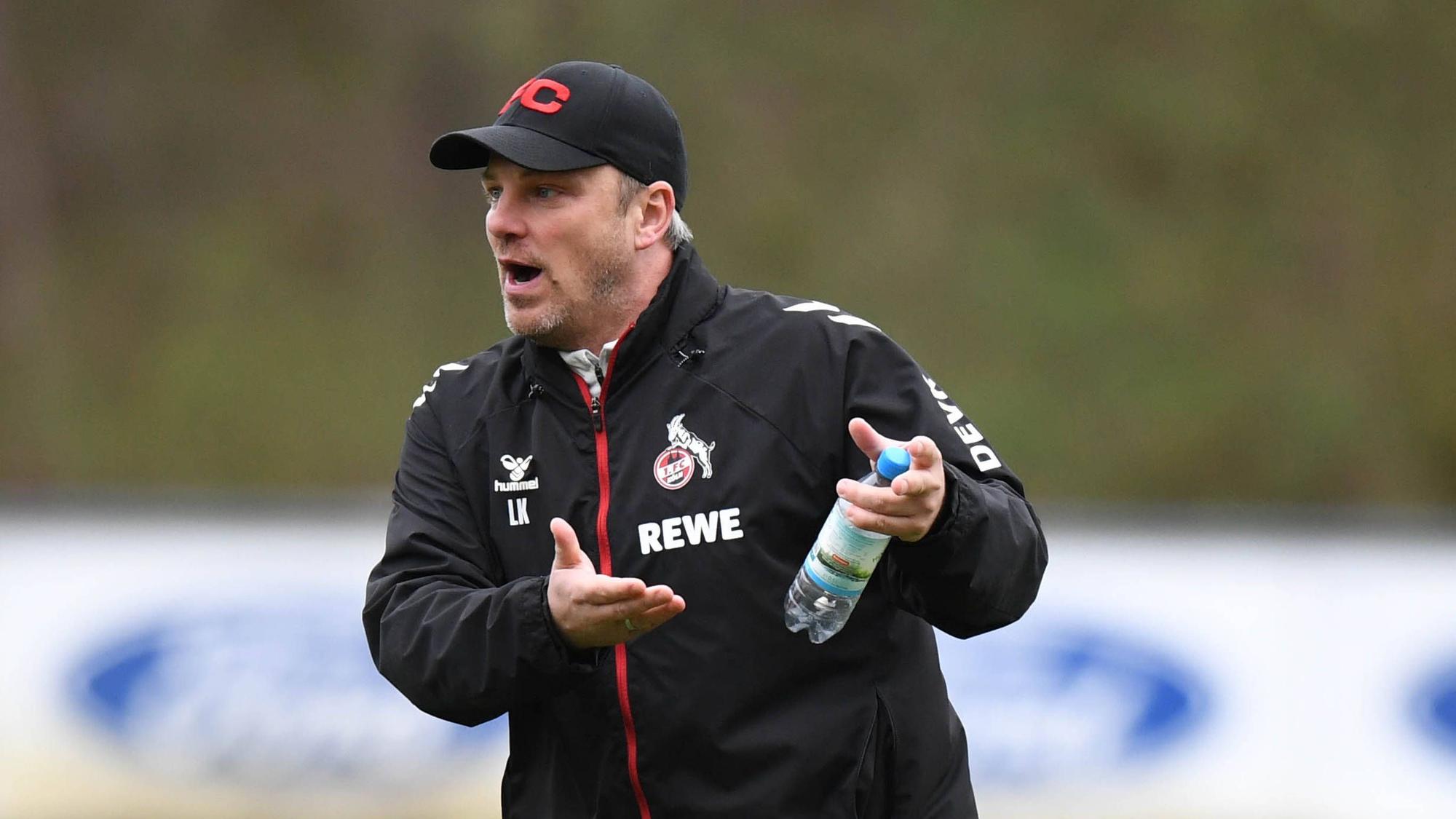 Lukas Kwasniok auf dem Trainingsplatz in dieser Woche