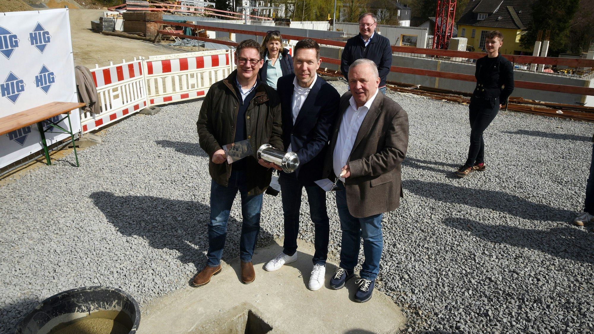 Die Grundsteinlegun.