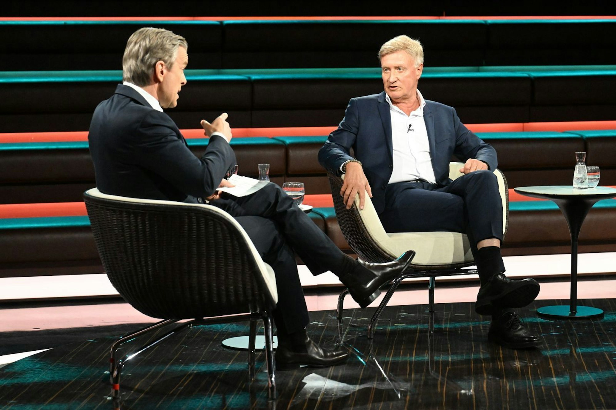 CDU-Politiker Ole von Beust machte bei „Markus Lanz“ deutlich, dass eine Zusammenarbeit mit der AfD für ihn keinesfalls in Frage käme. (Bild: ZDF/Cornelia Lehmann)