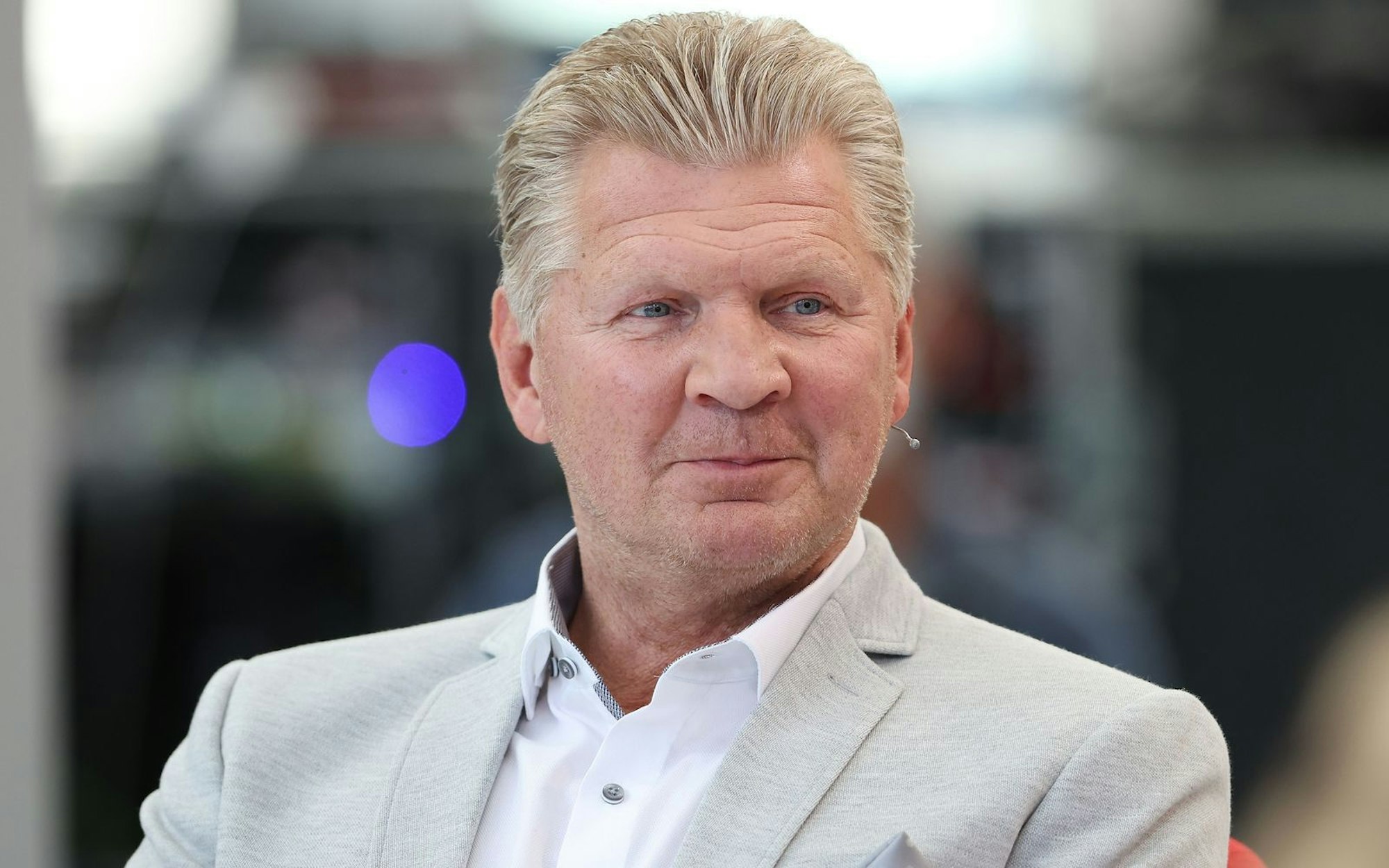 Stefan Effenberg ist als Experte beim „Doppelpass“ (Sport1) zurückhaltender als einst auf dem Platz. (Bild: Getty Images/Alexander Hassenstein)