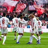 Torjubel beim 1. FC Köln.