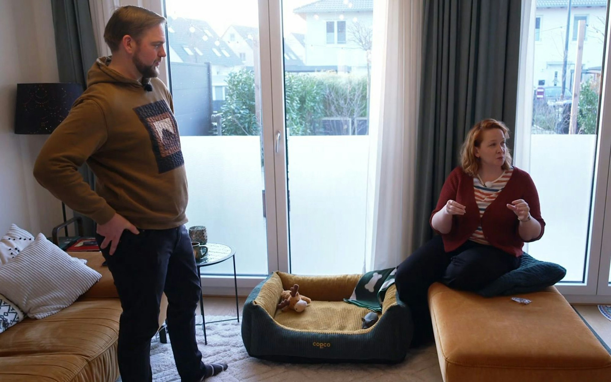 Malte und Alma möchten dem Handicap-Hund ein neues Zuhause geben. (Bild: RTL)