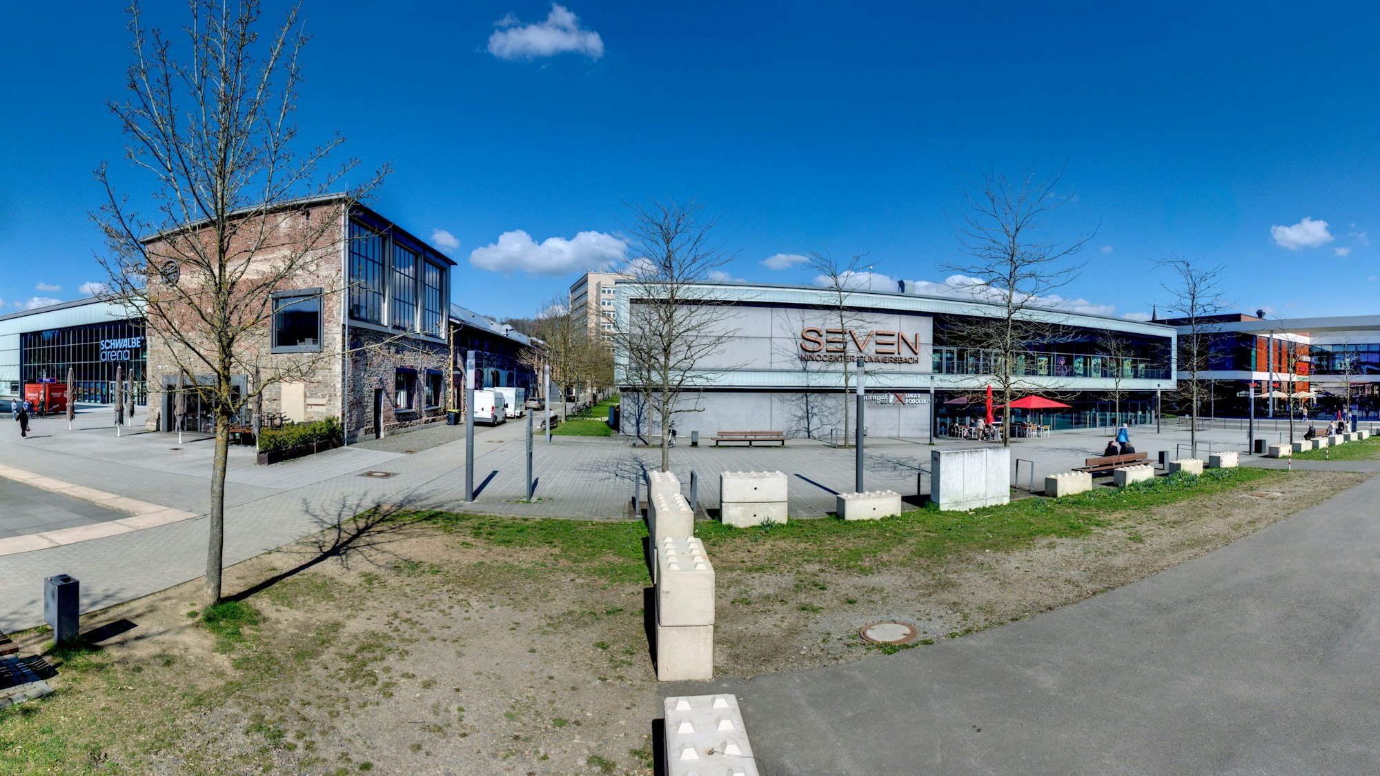 Das Foto zeigt den Bereich auf dem Gummersbacher Steinmüllergelände, der als Platz den Namen von Prof. Jürgen Habermas bekommen könnte.
