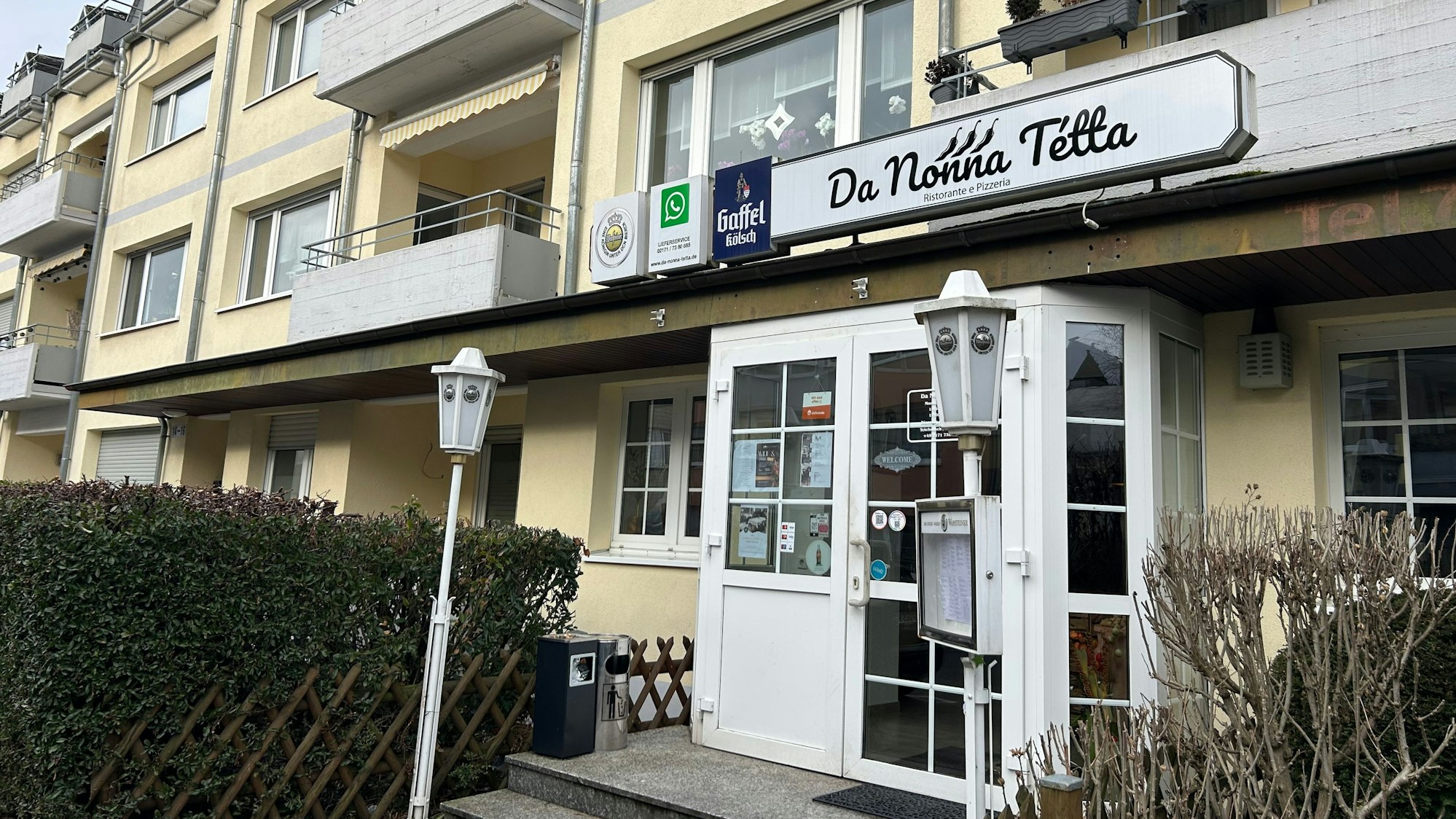 „Da Nonna Tétta“ von draußen