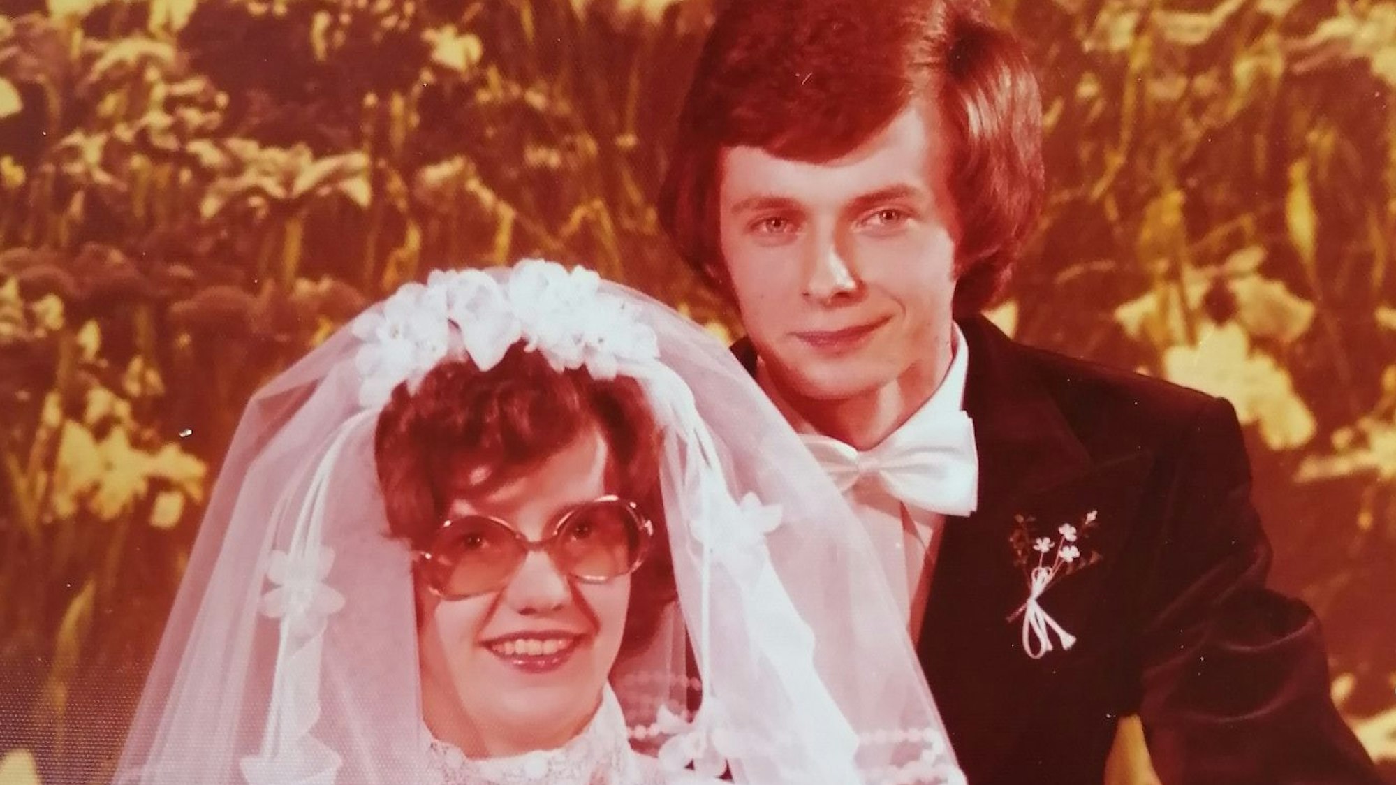 Dieter und Marion Ebelt heirateten am selben Datum in der selben Kirche, nur zehn Jahre später.