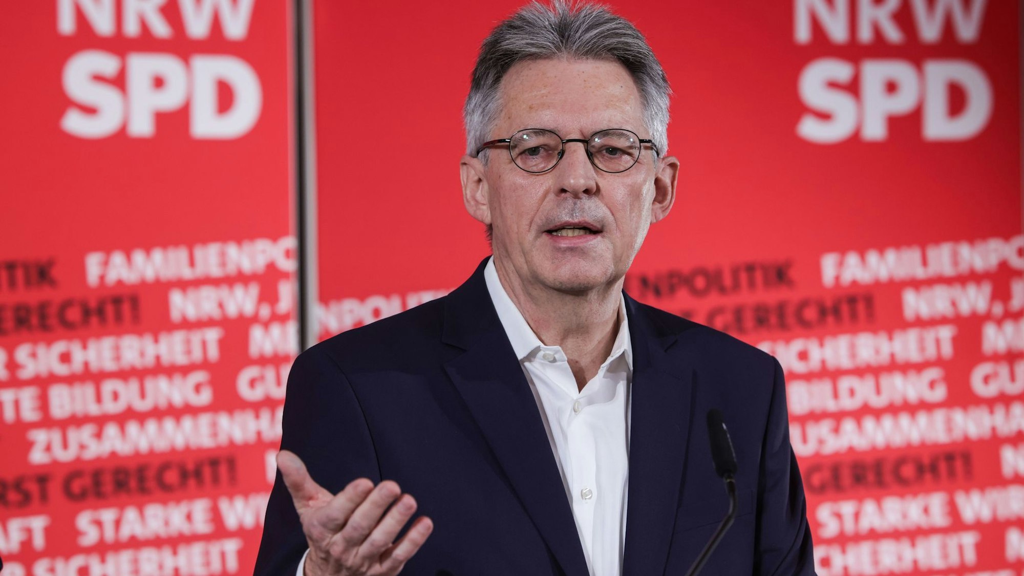 Pressekonferenz SPD Nordrhein-Westfalen zu Vorstandsklausur