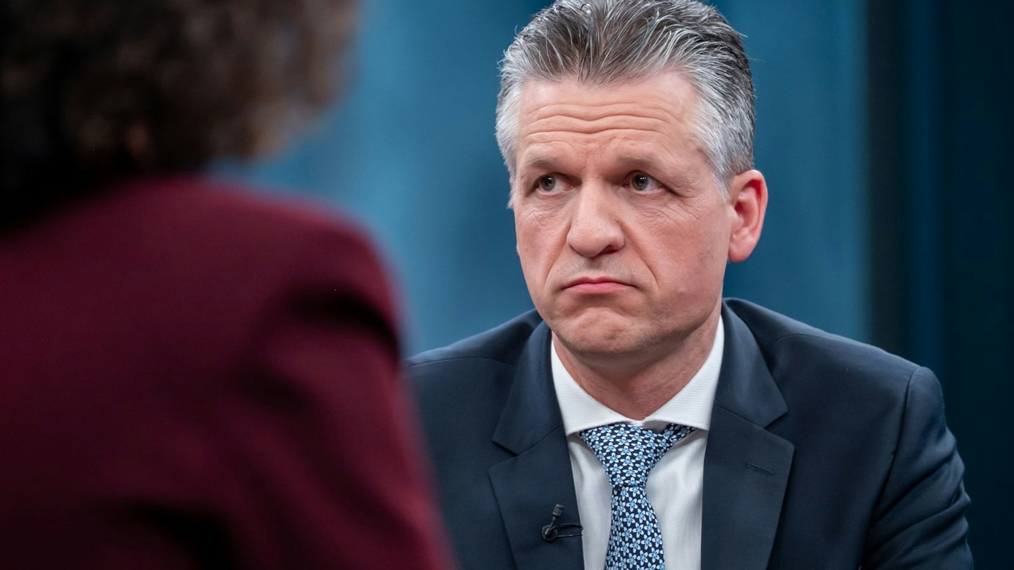 Trotz Wahlsieg in Rheinland-Pfalz zählte auch CDU-Politiker Thorsten Frei einige Probleme seiner Partei auf. (Bild: ARD / Thomas Ernst)