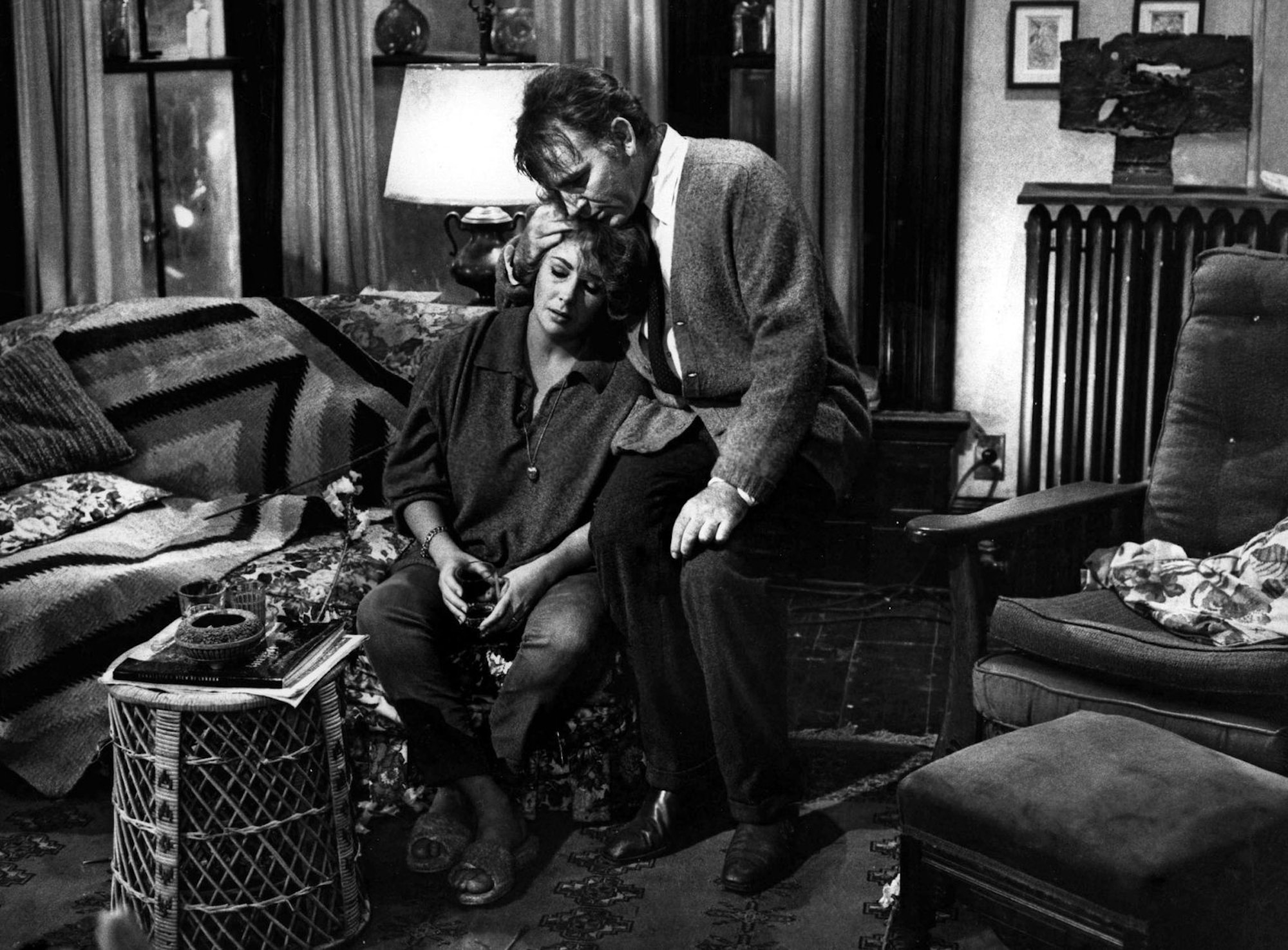 In „Wer hat Angst vor Virginia Woolf?“ (1966) spielte Elizabeth Taylor an der Seite von Richard Burton - und gewann ihren zweiten Oscar. (Bild: WDR / akg-images)
