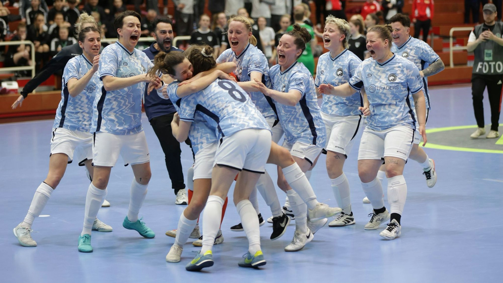 Grenzenloser Jubel bei den Futsal Panthers Köln