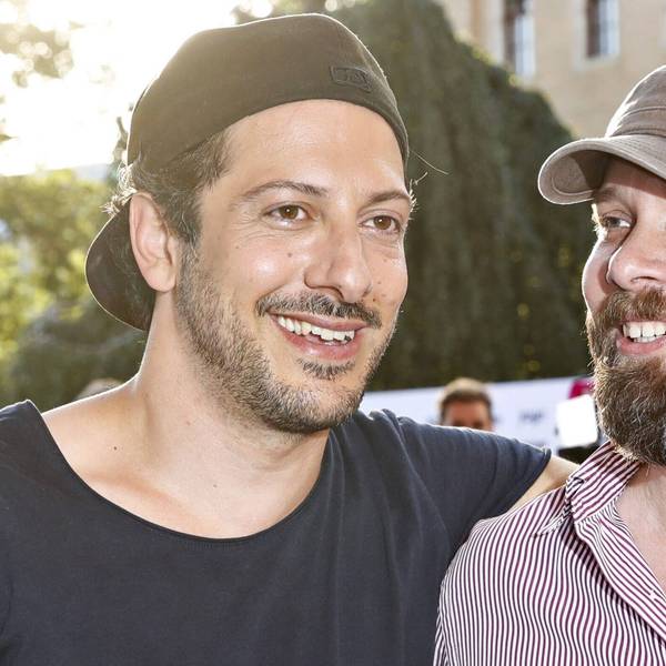Fahri Yardim (l.) zusammen mit Christian Ulmen. (Archivbild)