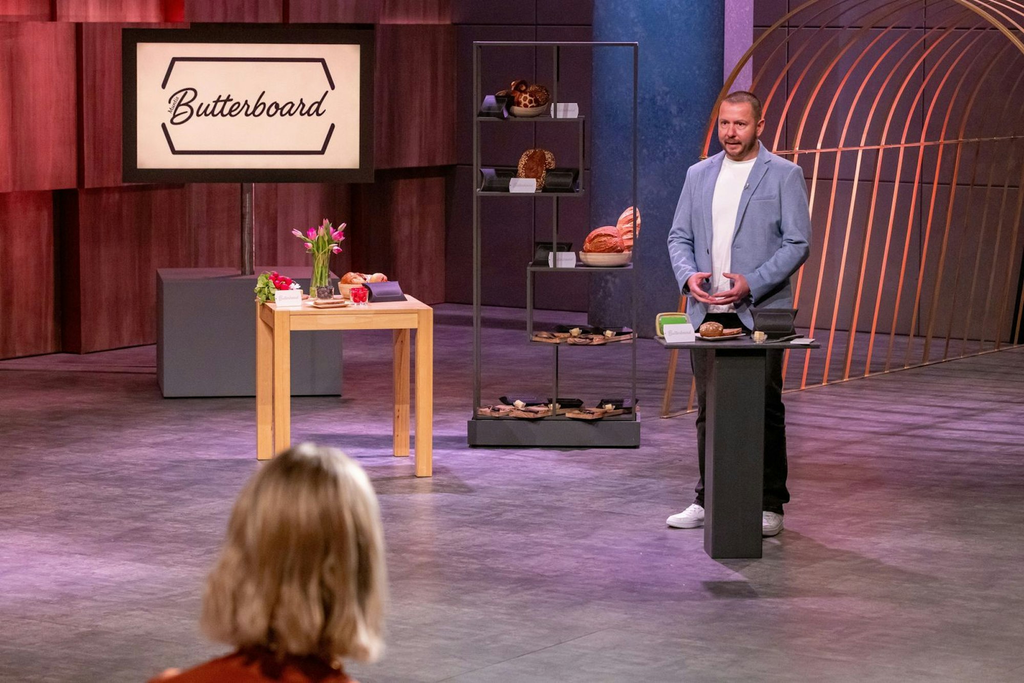 30.000 Euro für 15 Prozent der Firmenanteile wollte der „Butterboard“-Unternehmer Daniel in der VOX-Show einsammeln. (Bild: RTL / Bernd-Michael Maurer )