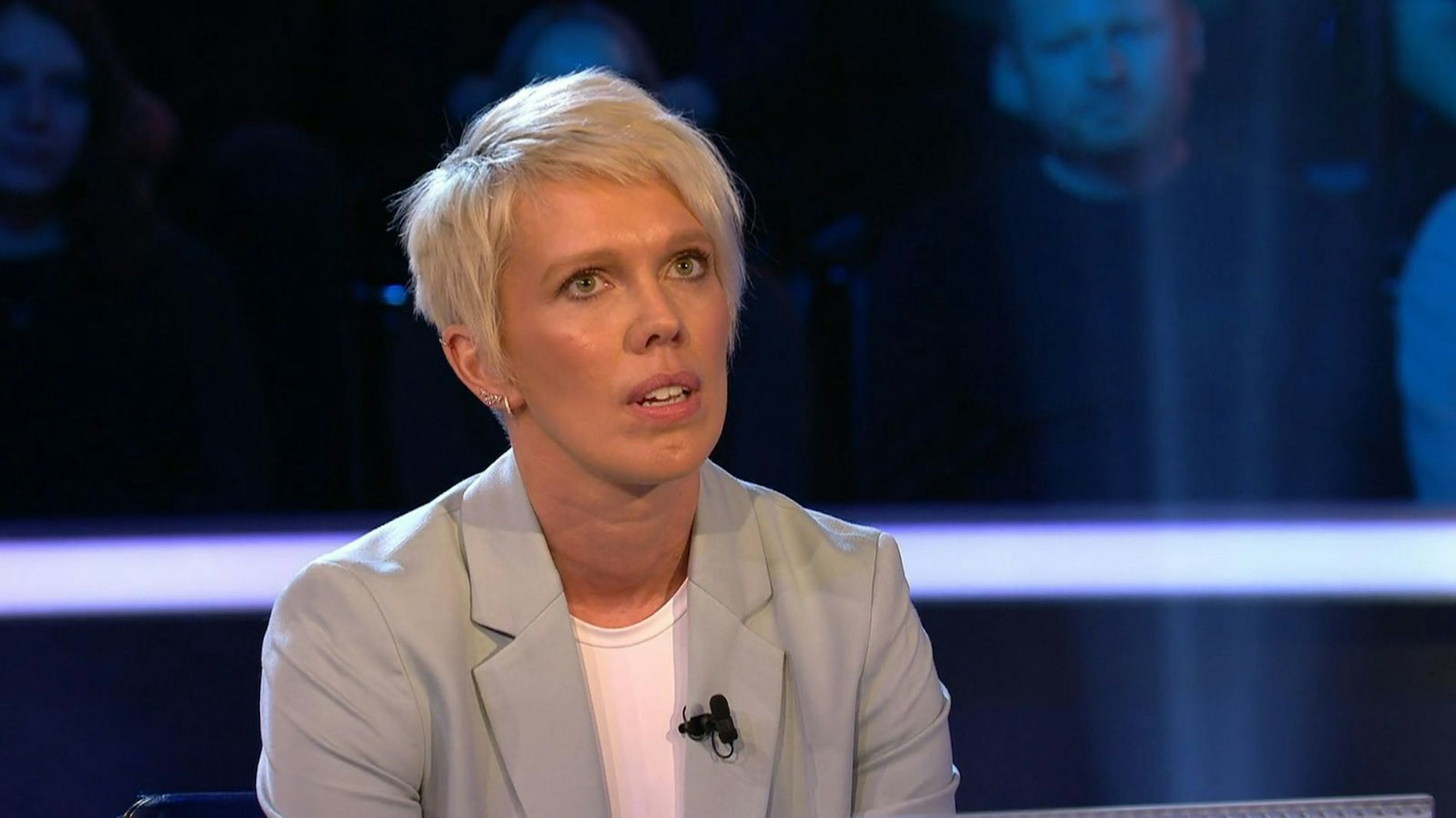 Private Banking Beraterin Nicole Schlüter erspielte ganz privat 64.000 Euro. (Bild: RTL)