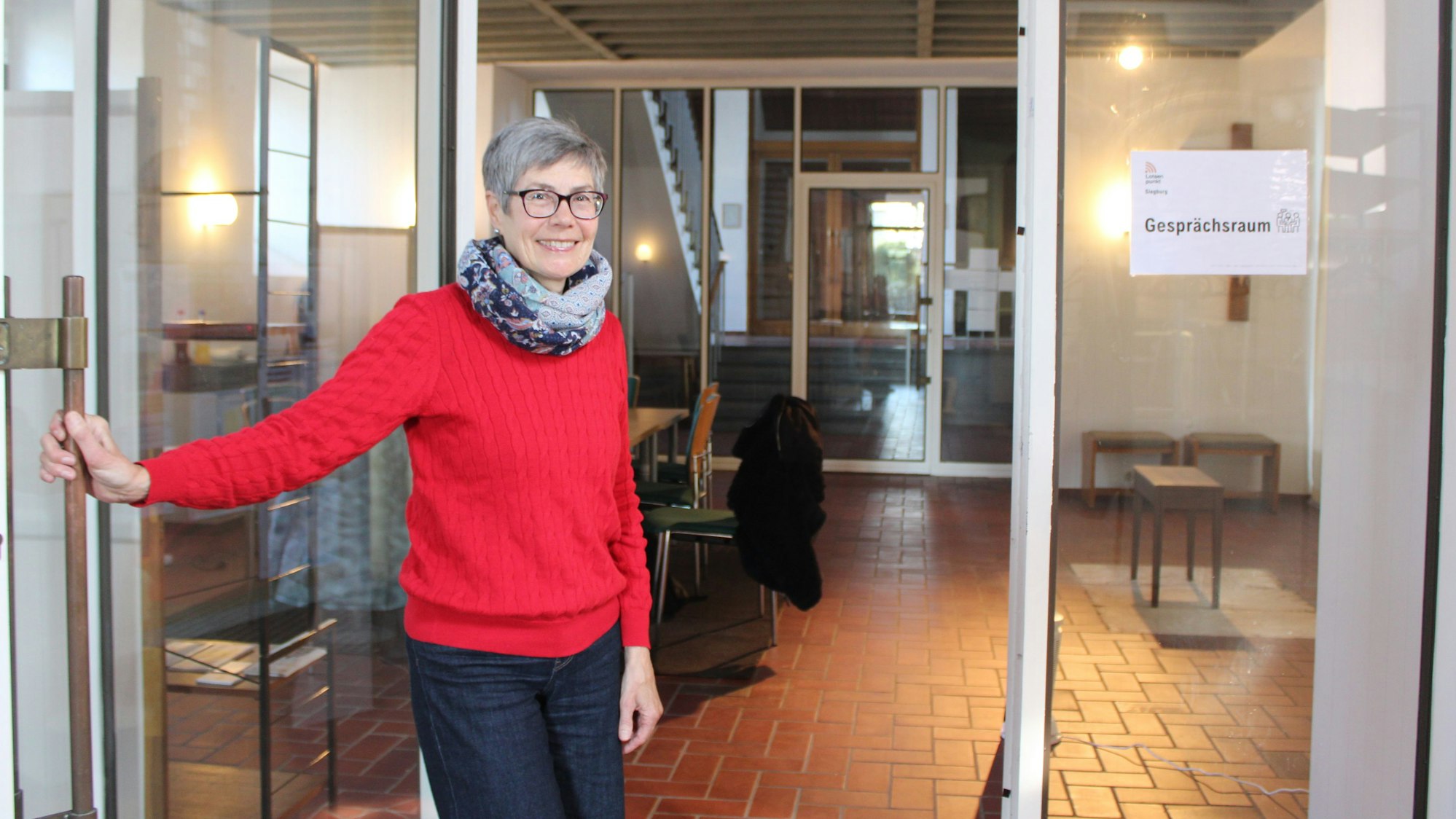 Birgit Bartmann vom Siegburger Lotsenpunkt