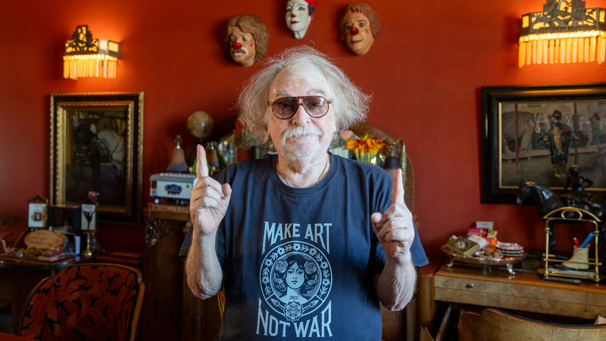 18.03.2026: Roncalli Interview mit Bernhard Paul, Zirkuschef und Roncalli-Gründer zum 50. Jubiläum.
Foto: Martina Goyert