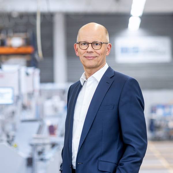 Johannes Schmidt, Vorstandsvorsitzender der Indus-Gruppe, Bergisch Gladbach