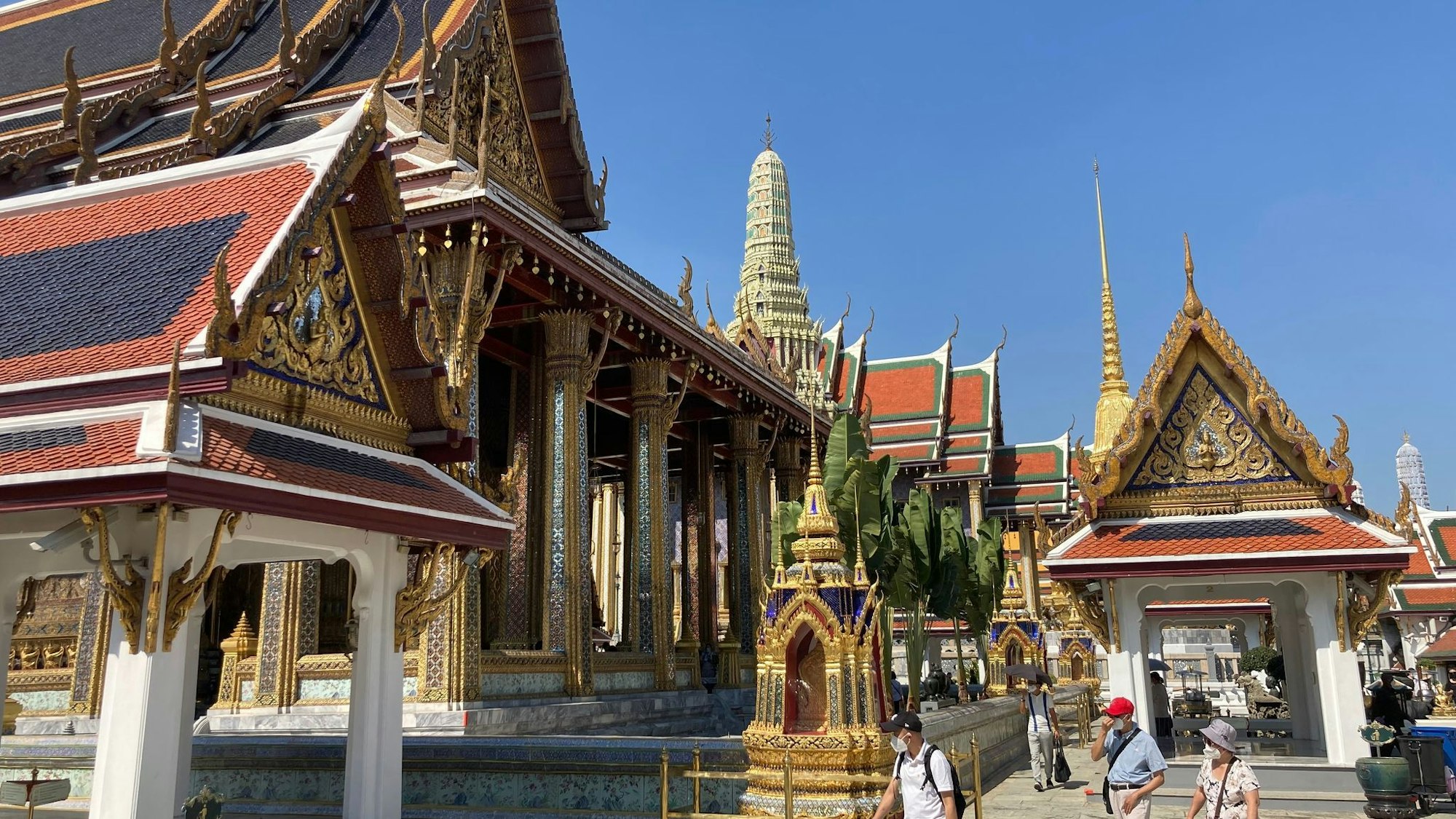 Der Königspalast (Grand Palace) in Bangkok