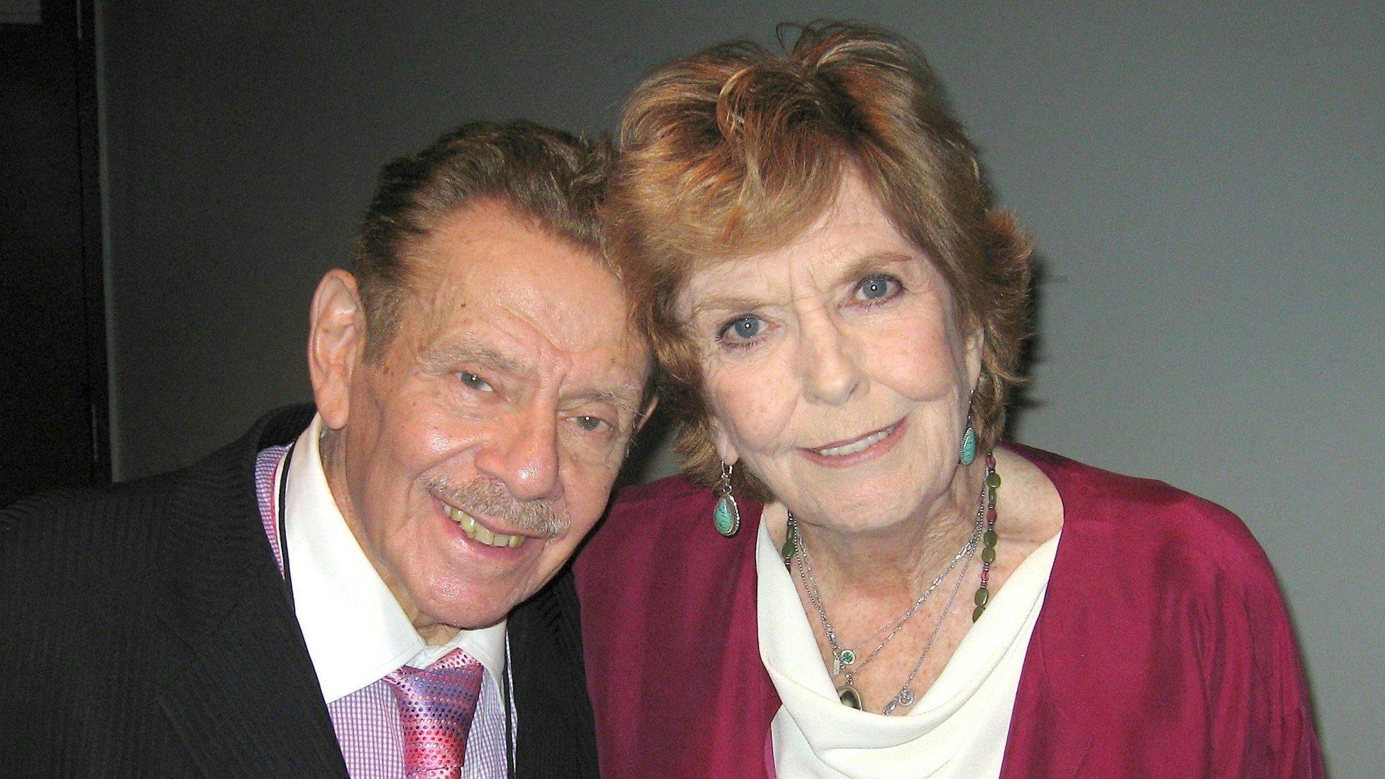 Anne Meara mit ihrem Ehemann Jerry Stiller.