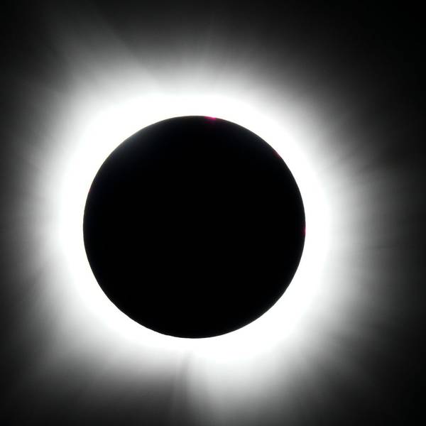 Totale Sonnenfinsternis 2024 in Texas
