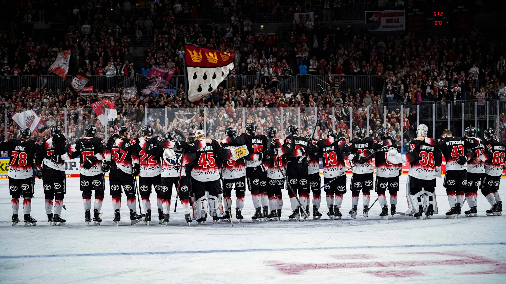Im Schnitt mehr als 18.000 Fans kommen zu den Heimspielen der Kölner Haie.