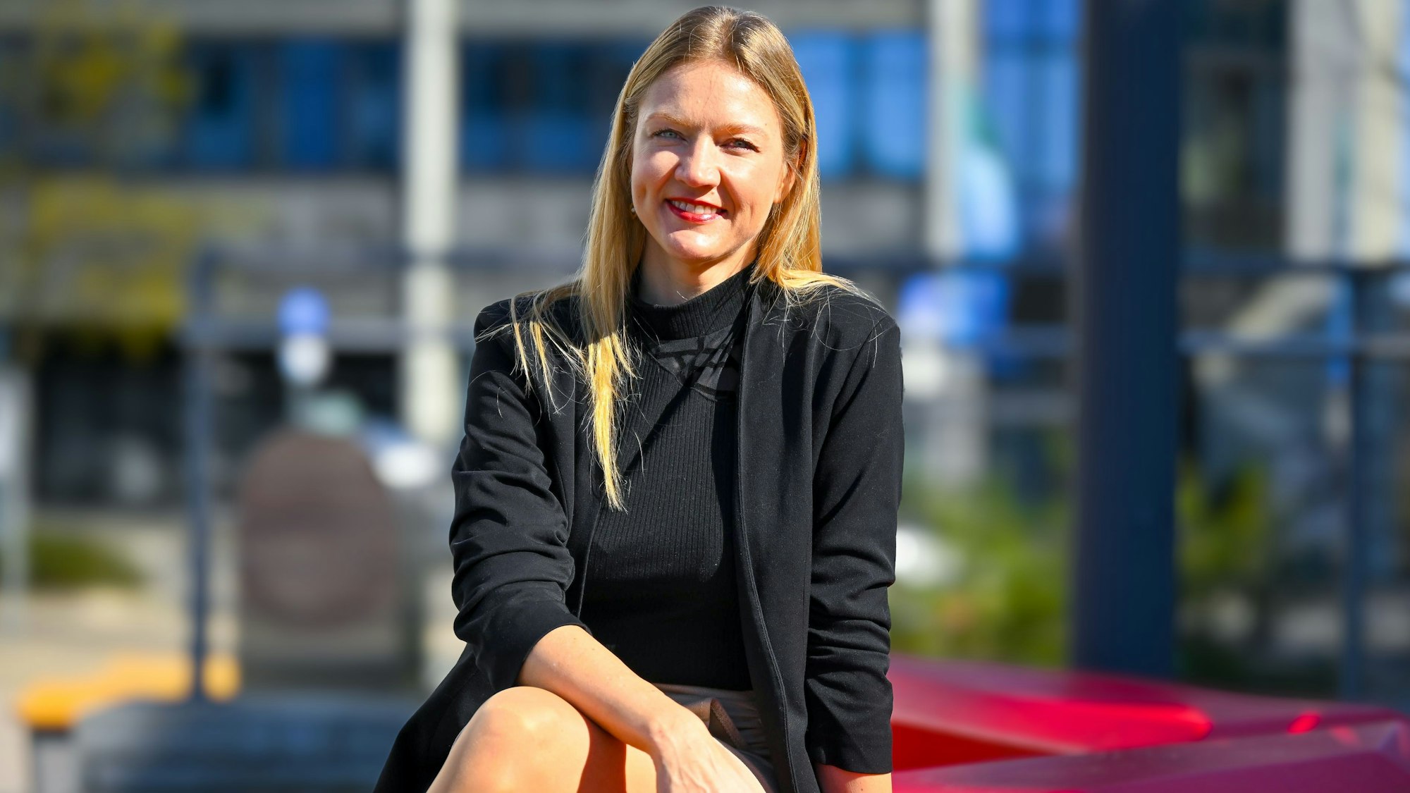 Nicole Breidenbach im Porträt.