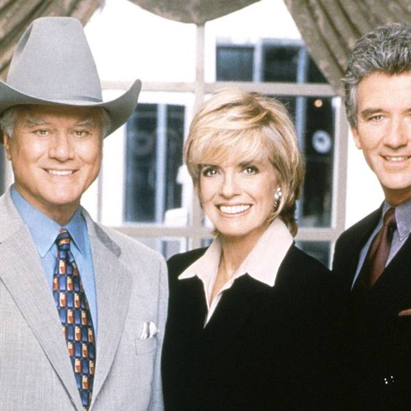 Larry Hagman, Linda Gray und Patrick Duffy.