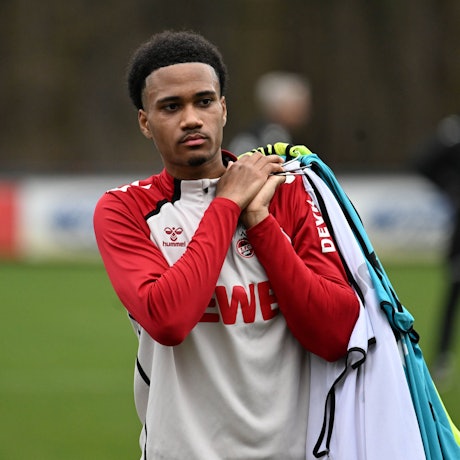 24.02.2026, xophax, Fussball 1.Bundesliga, 1.FC Koeln. Training. David Fürst 1.FC Köln Koeln *** 24 02 2026, xophax, Soccer 1 Bundesliga, 1 FC Koeln Training David Fürst 1 FC Köln Koeln