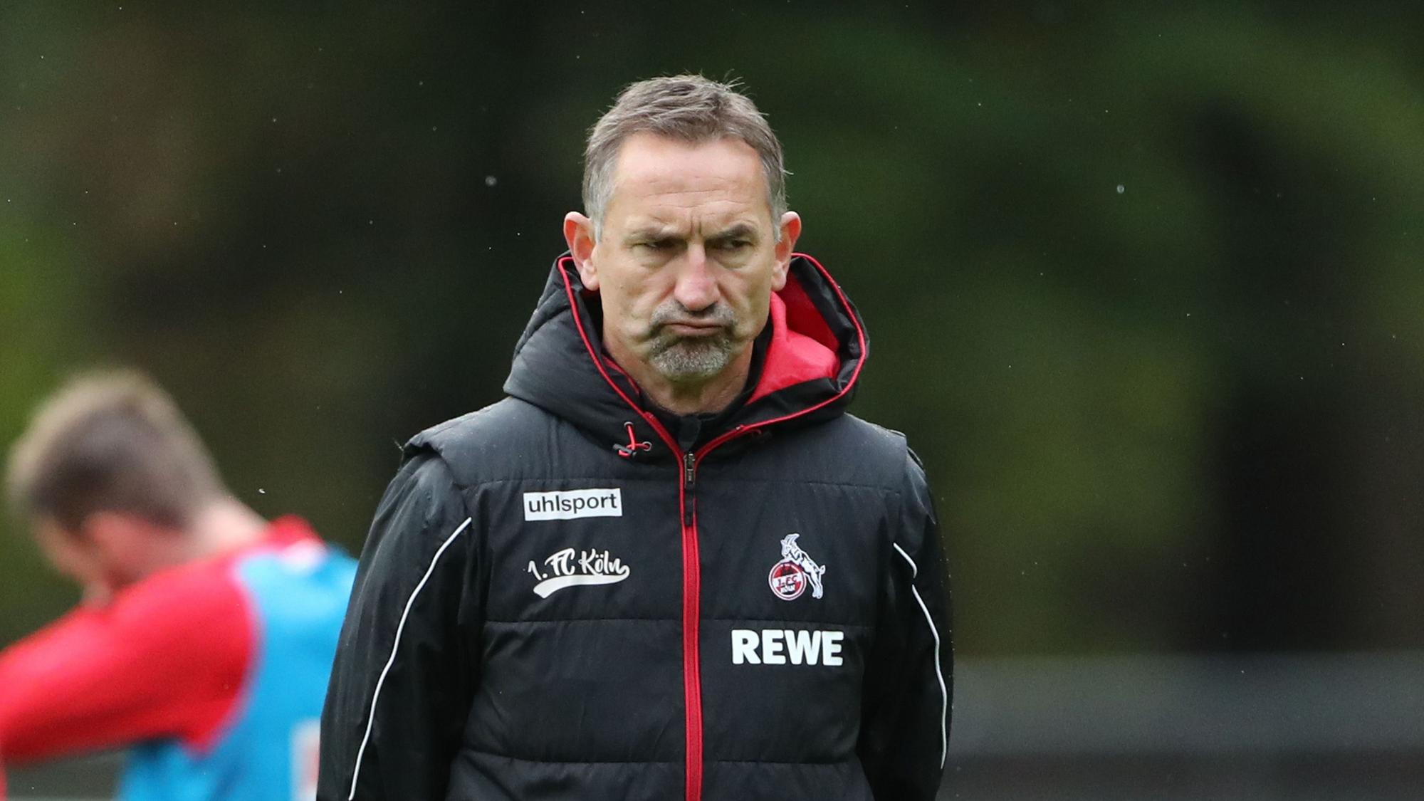 Sport Themen der Woche KW45 Sport Bilder des Tages 1.FC Köln Training Trainer Achim Beierlorzer 1.FC Köln 04.11.2019 *** Sport 1 FC Cologne Training Coach Achim Beierlorzer 1 FC Cologne 04 11 2019