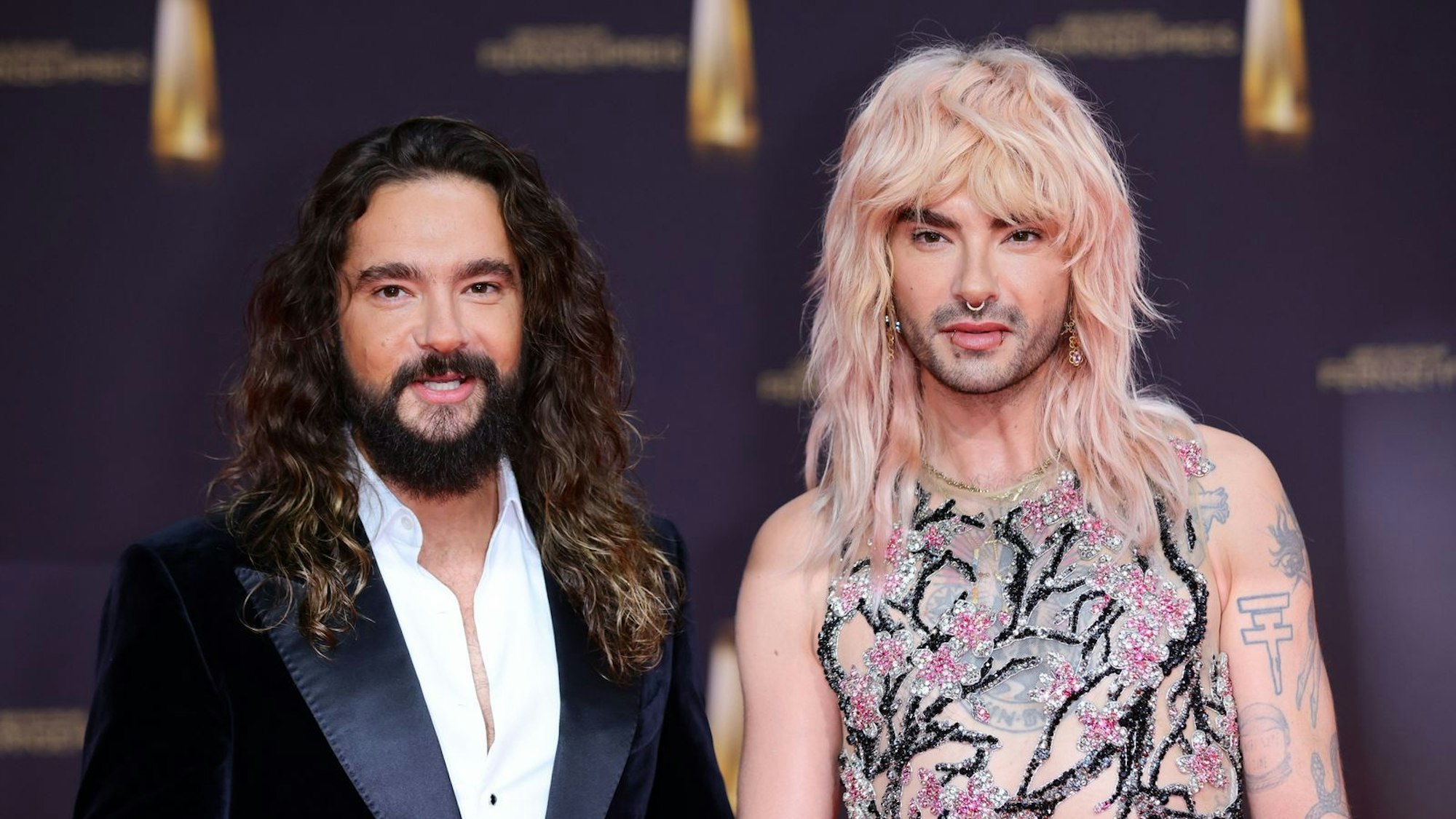 Tom (links) und Bill Kaulitz haben in ihrem Podcast über Social Media gesprochen. (Bild: 2024 Getty Images/Joshua Sammer)