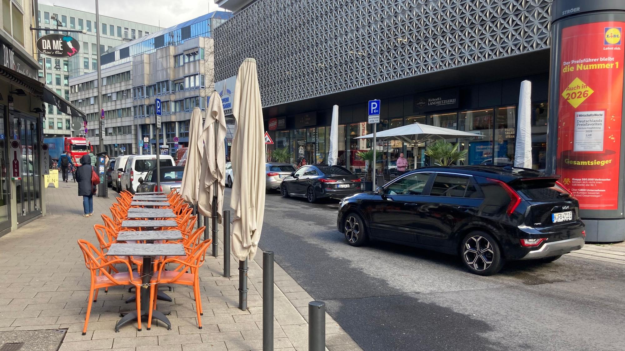 Die Neue Langgasse in Köln