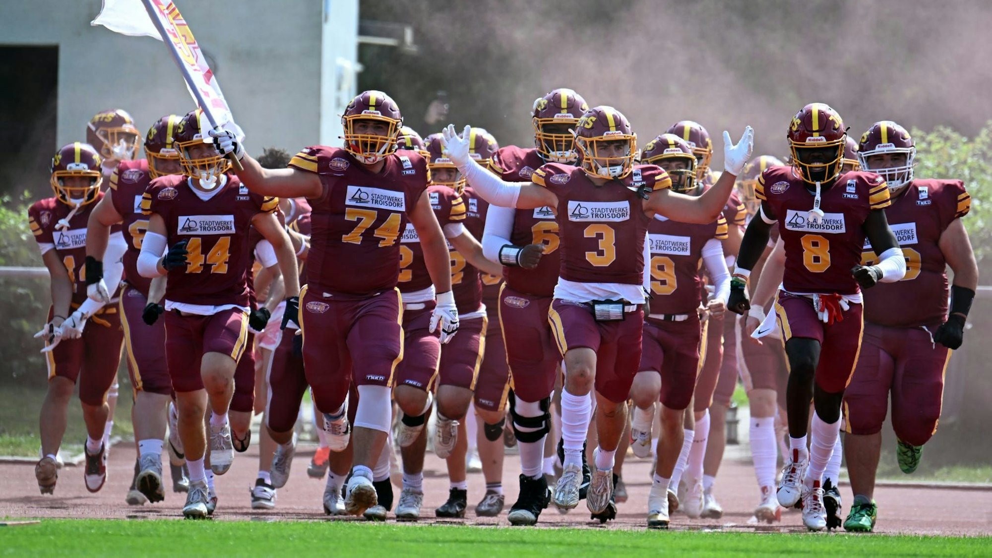 Eine tolle Saison feierte die U-20 der Troisdorf Jets und sammelte in der Katergorie Teams die meisten Stimmen.