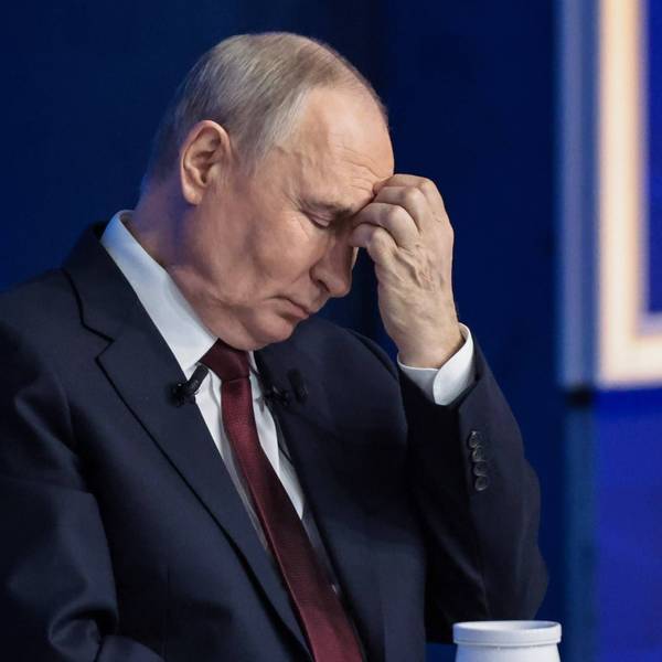 Kremlchef Wladimir Putin bei einer Pressekonferenz. (Archivbild)