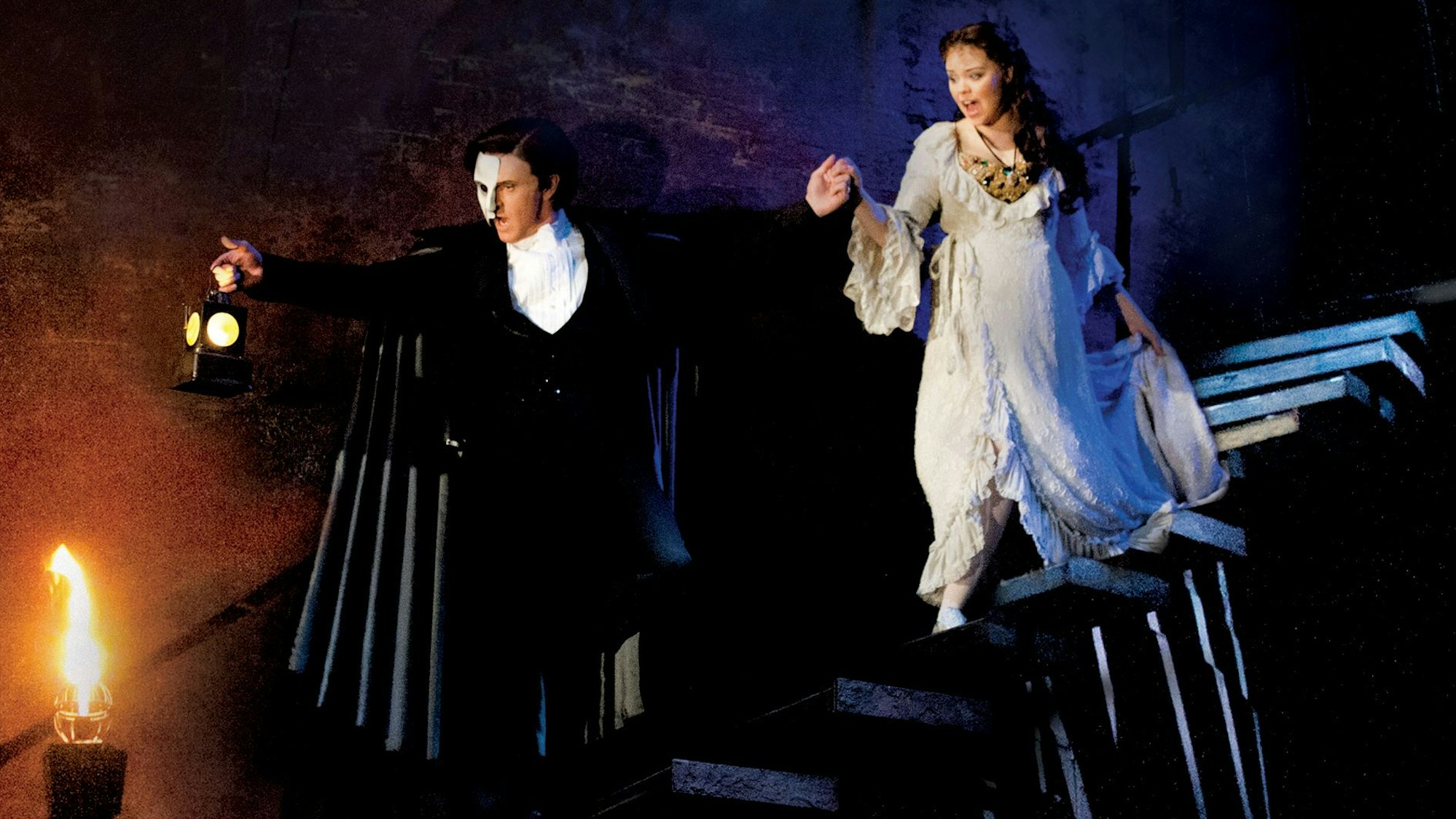 Szene aus dem Musical: Phantom der Oper