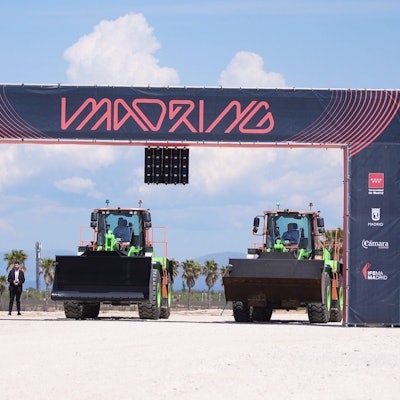 Die Bauarbeiten für die neue Formel-1-Strecke in Madrid sind in vollem Gange.