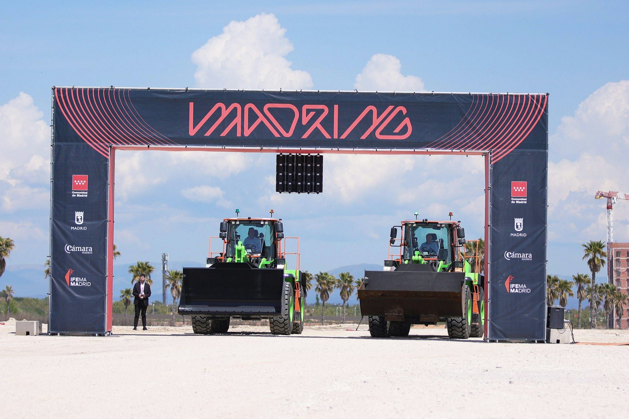 Die Bauarbeiten für die neue Formel-1-Strecke in Madrid sind in vollem Gange.