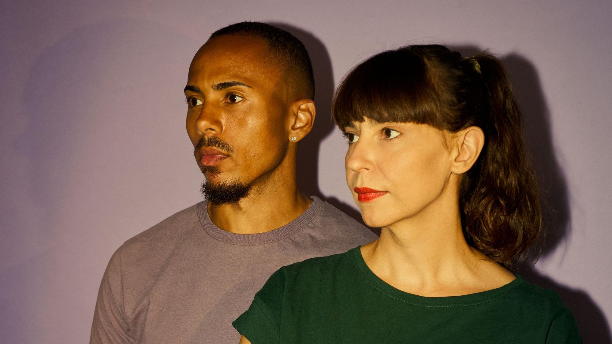 Robin Afamefuna und Marie Köhler