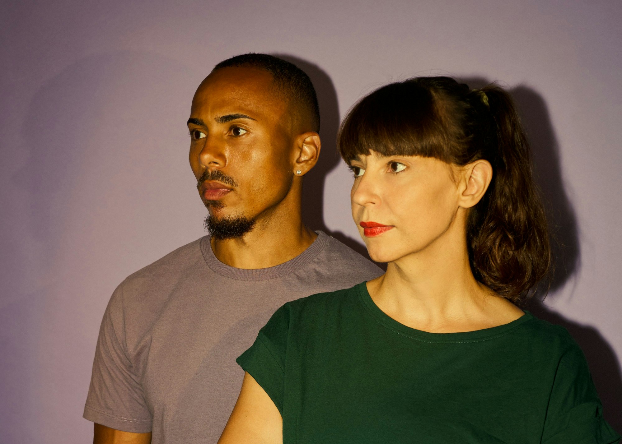 Robin Afamefuna und Marie Köhler