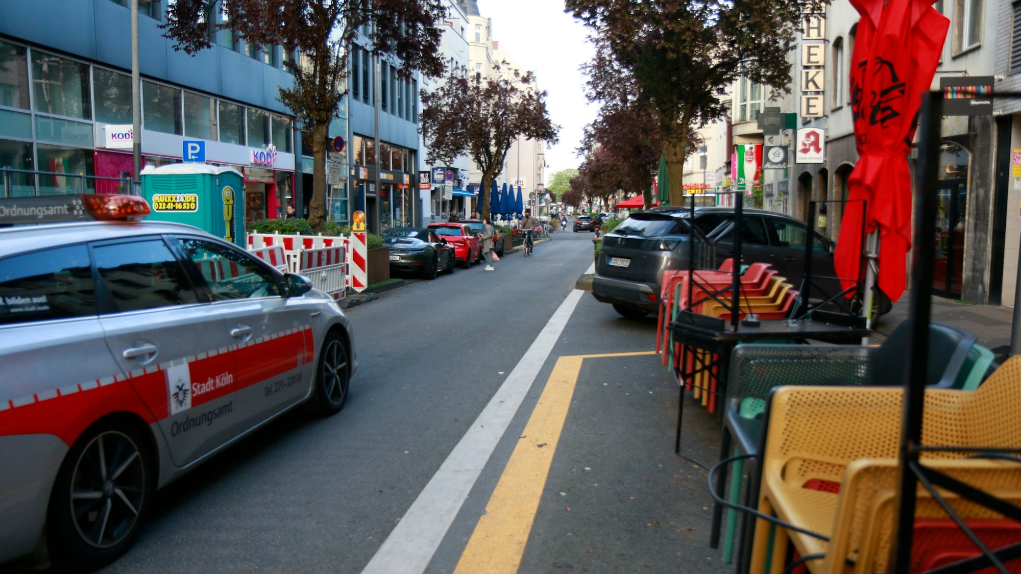 Die Deutzer Freiheit könnte komplett autofrei werden.