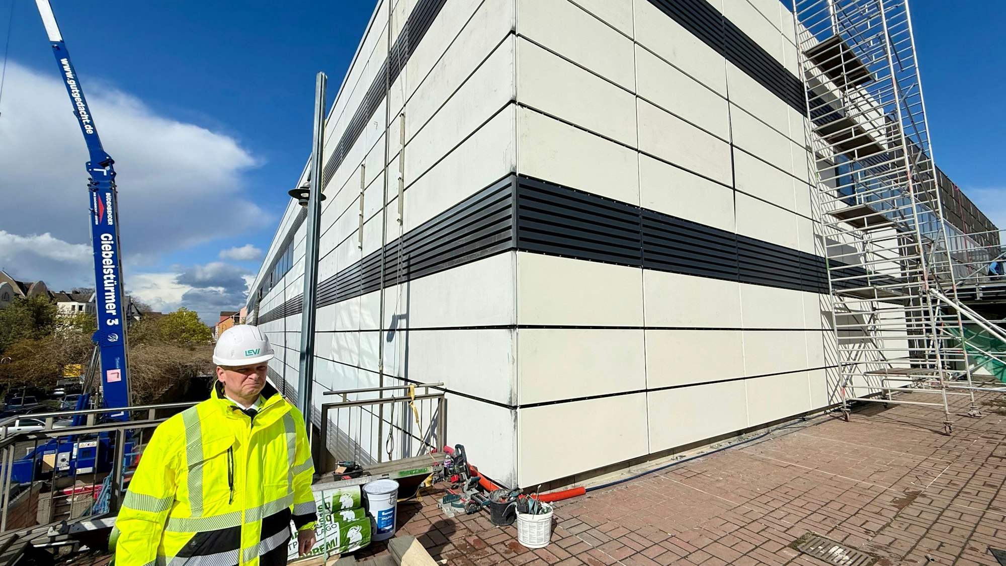 Die Fassade des früheren Kaufhofs