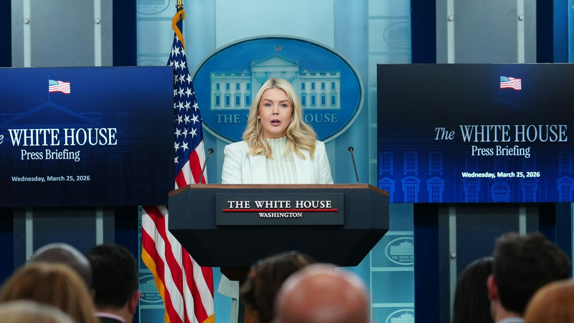Pressekonferenz im Weißen Haus