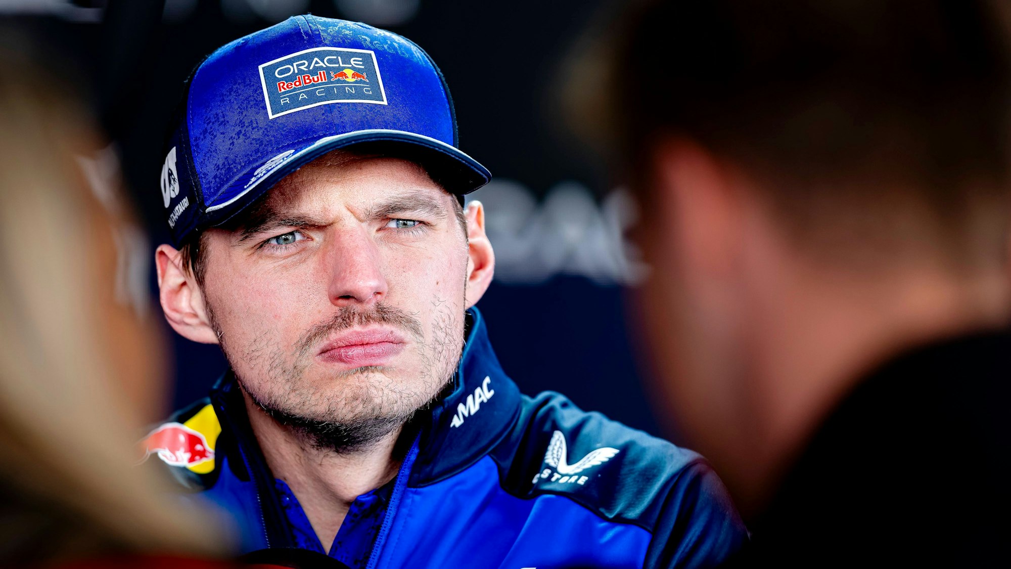 Max Verstappen zeigte sich genervt auf einer PK in Japan.