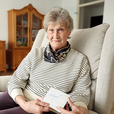 Olga Weiss aus Aachen. Die Stadt wollte ihre Unterschrift nicht anerkennen.