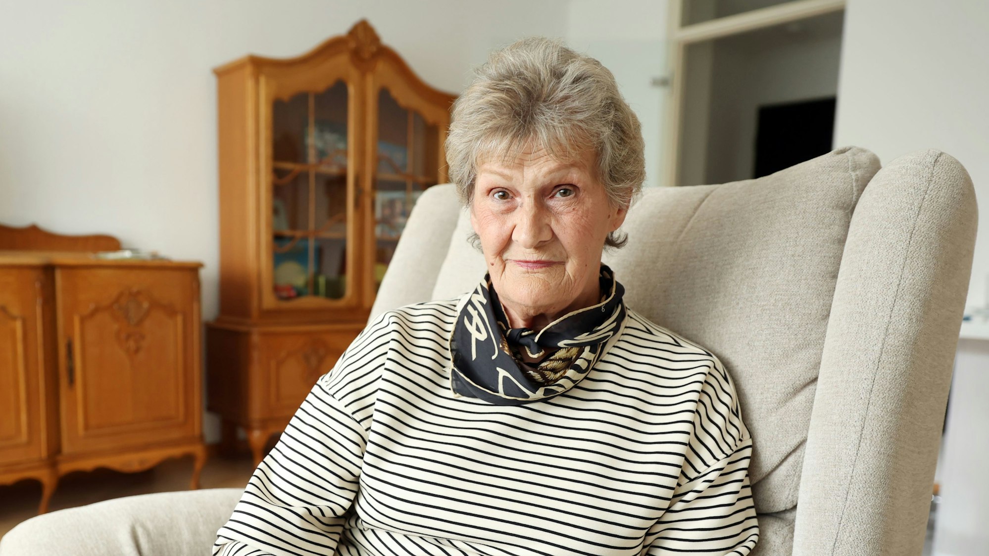 Olga Weiss aus Aachen. Die Stadt wollte ihre Unterschrift nicht anerkennen.