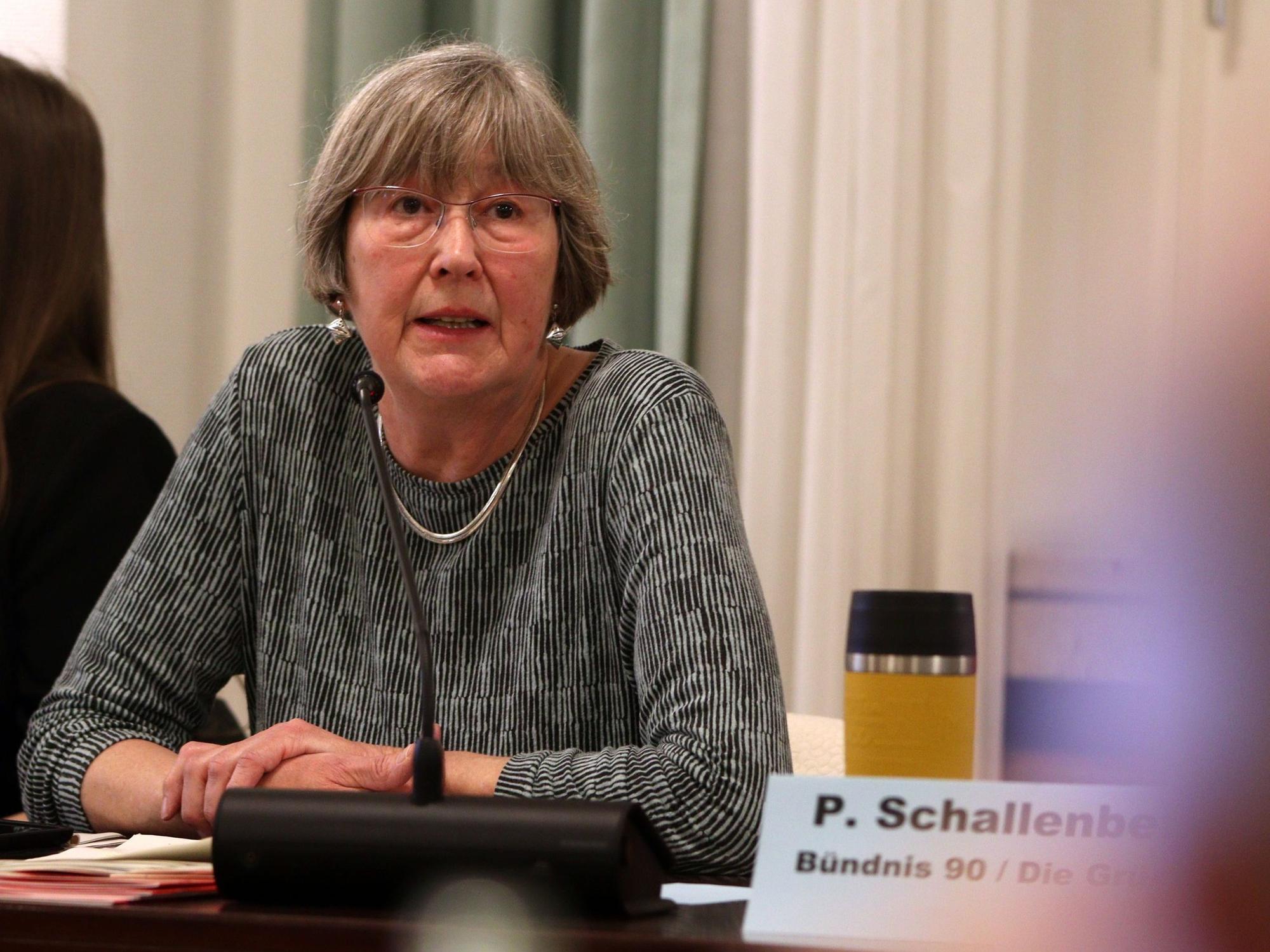 Dr. Kerstin Oerter (Grüne) bei ihrer Haushaltsrede.