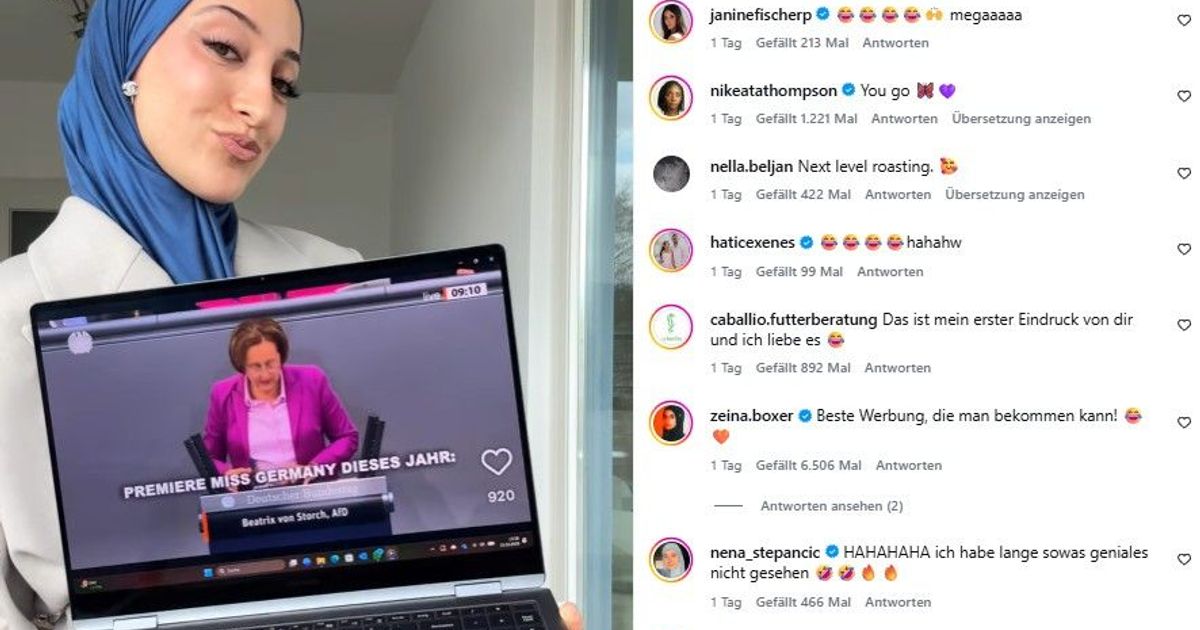 AfD wettert gegen Miss-Germany-Finalistin – die kontert mit Rabatt