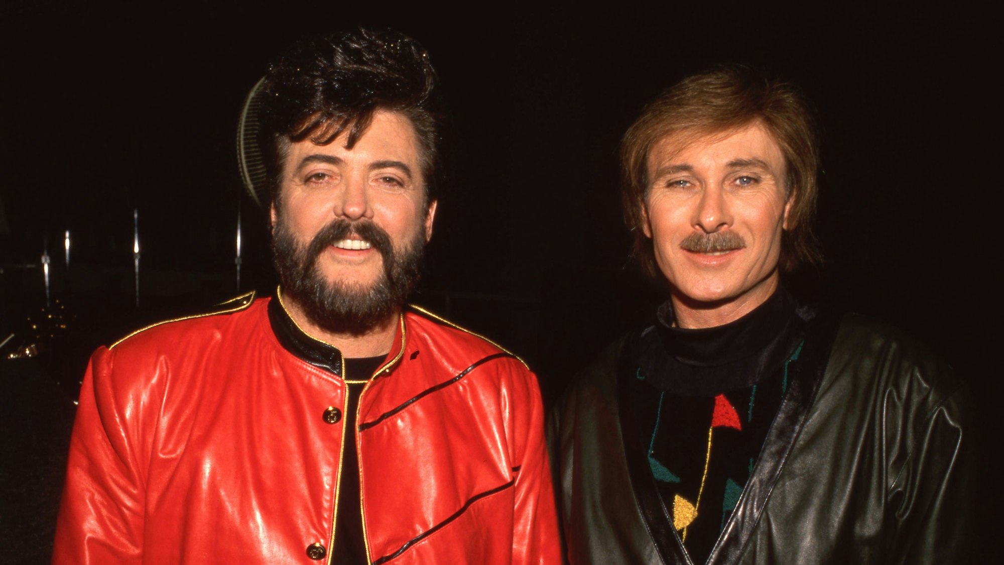 Dash Crofts und Jim Seals posieren.