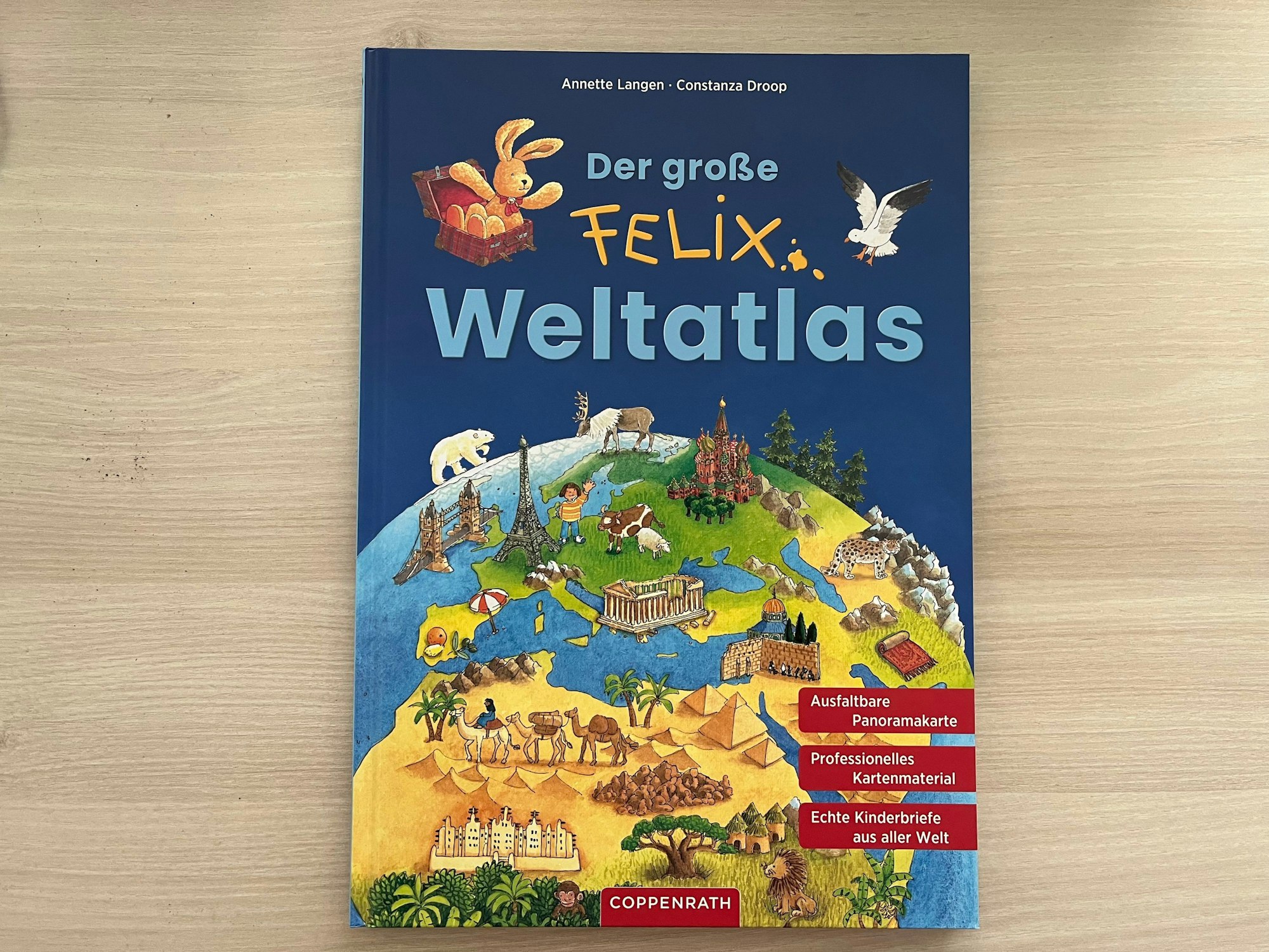 Neu aus dem Felix-Universum: Der große Weltatlas