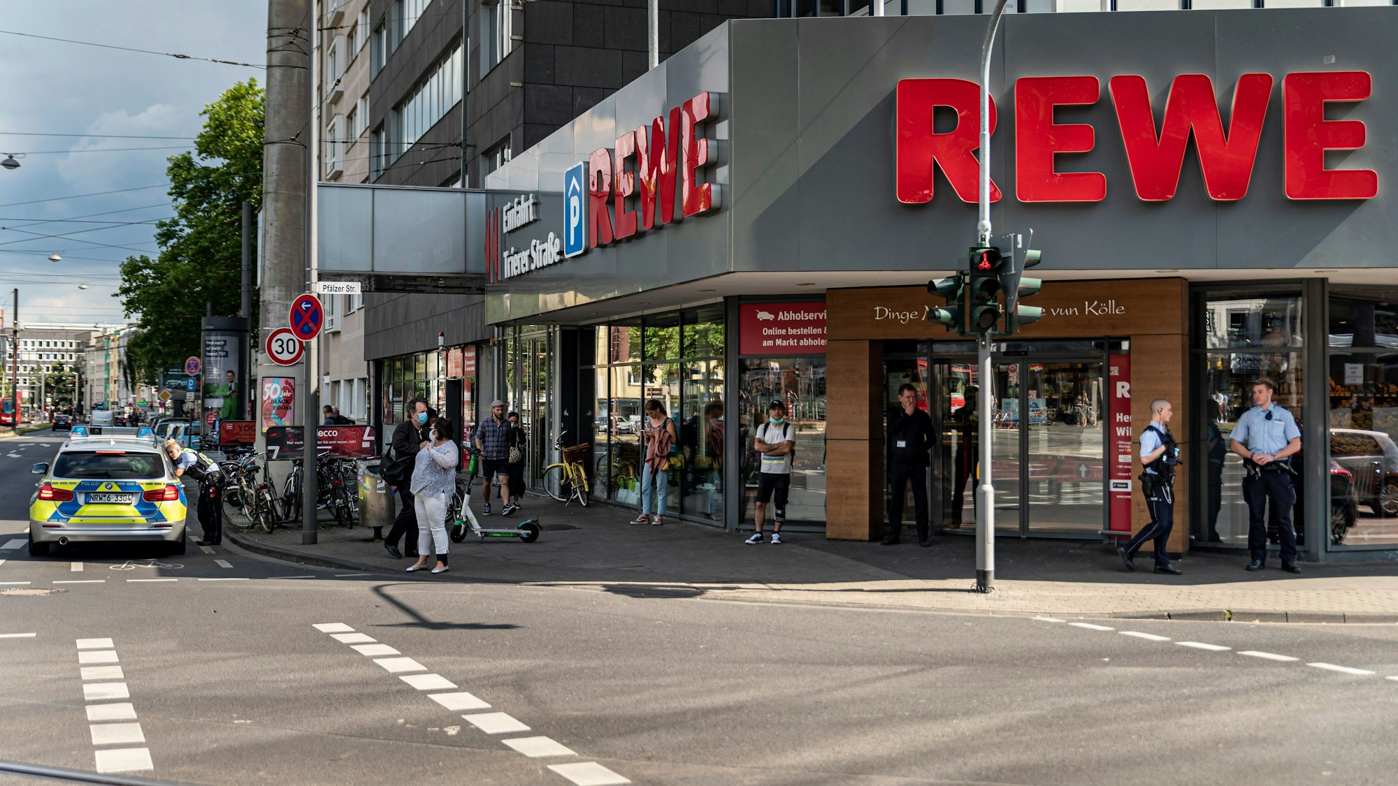 Ein Rewe-Markt in Köln (Symbolfoto)