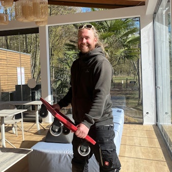 Zu sehen ist Milan Robinet.